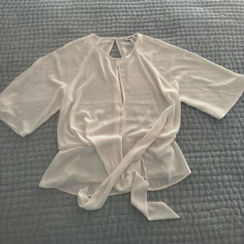 Express Cream Women's Blouse